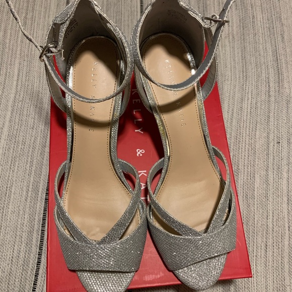 Silver Sparkly Heels - Picture 6 of 7